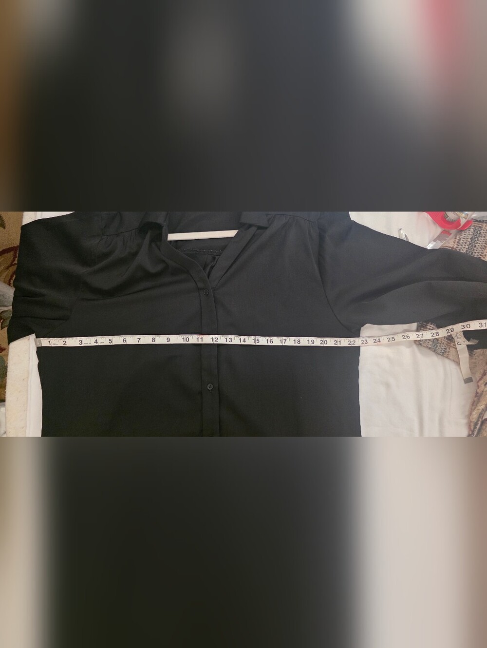 🔥Molly Bracken Black Button-Down Shirt Small - Picture 7 of 7